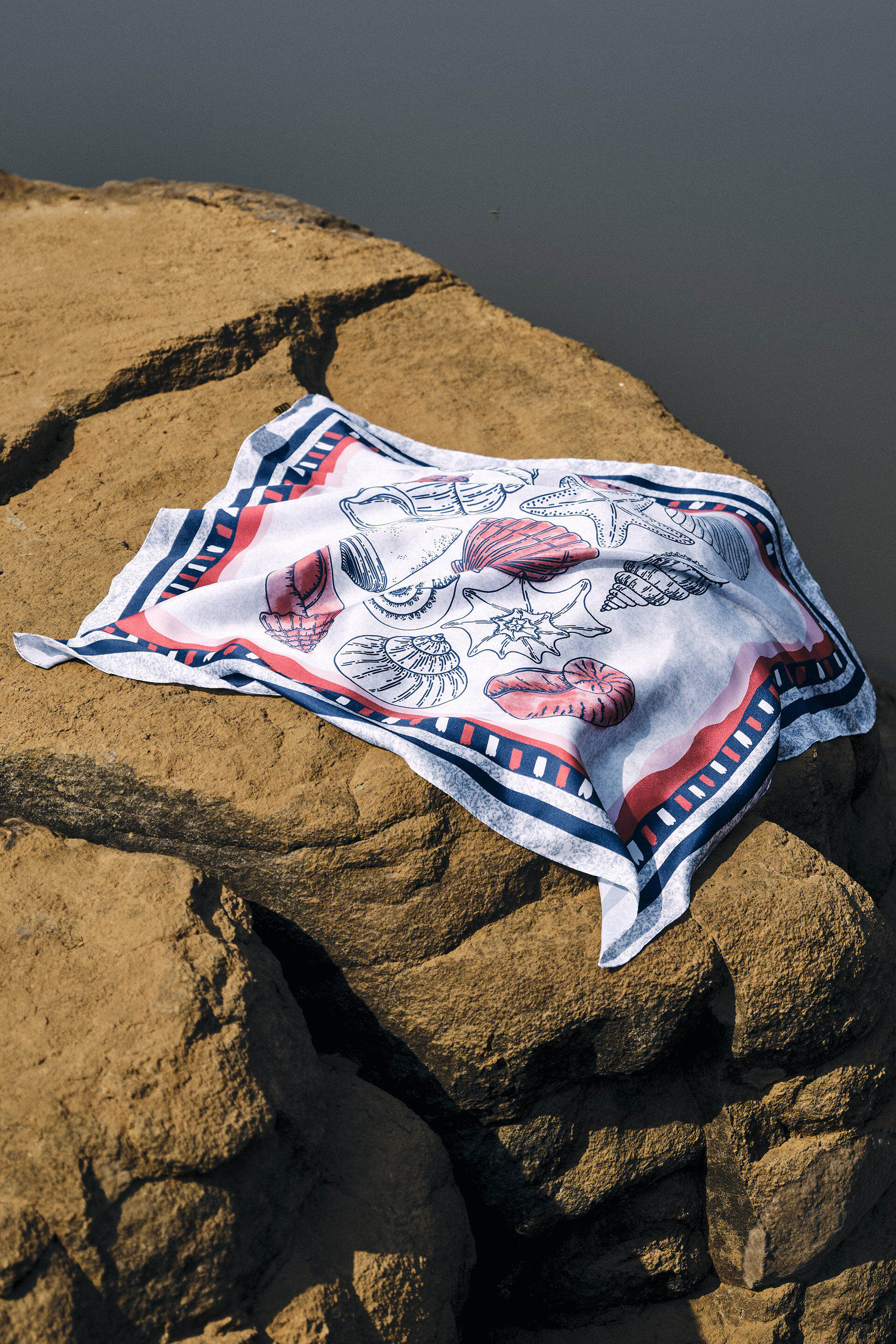 Ocean Finds Satin Stole, , image 2